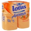 Ароматизированная туалетная бумага "Lotus Aroma Цитрус", 4 рулона ароматизатор Изготовитель: Россия Товар сертифицирован инфо 13610q.